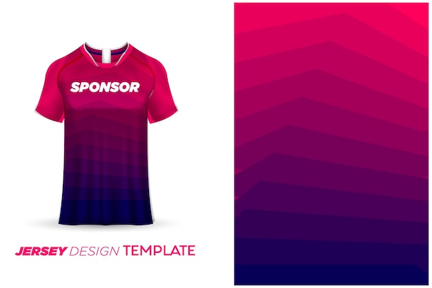 Tshirt sport design template soccer jersey for football club uniform,bike,basketball all sports