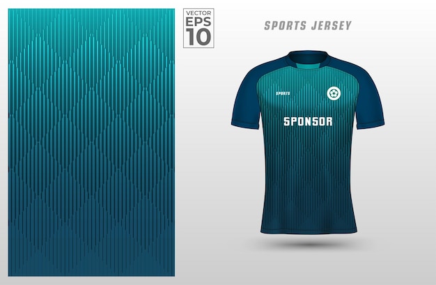 Tshirt sport design template for soccer jersey