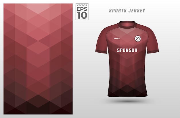 Tshirt sport design template for soccer jersey