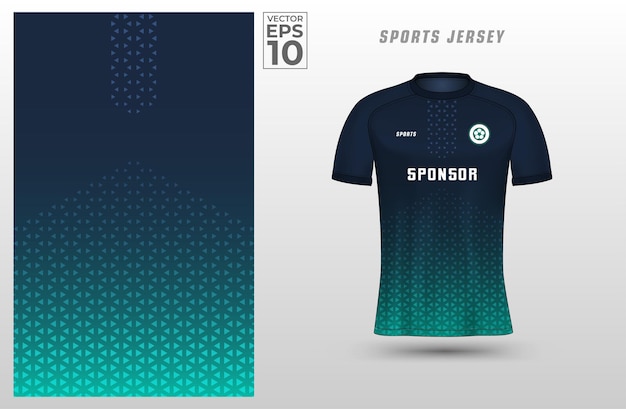 Tshirt sport design template for soccer jersey