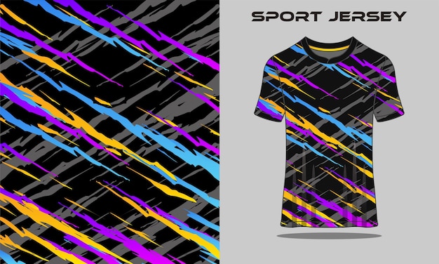 Tshirt sport grunge texture background for soccer jersey cycling football gaming vector