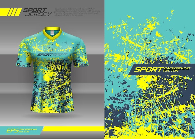 Tshirt sports abstract texture jersey design for racing, soccer, gaming, motocross, gaming, cycling