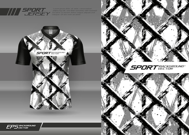 Tshirt sports abstract texture jersey design for racing, soccer, gaming, motocross, gaming, cycling