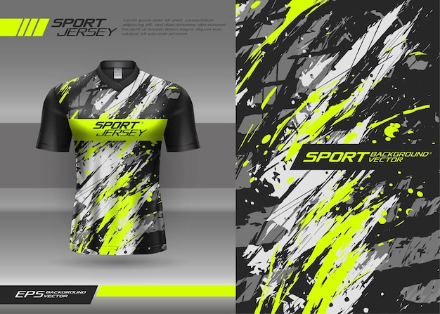 Tshirt sports abstract texture jersey design for racing soccer gaming motocross gaming cycling