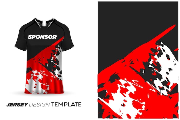 Tshirt sports abstract texture jersey design for racing, soccer, gaming, motocross, gaming, cycling