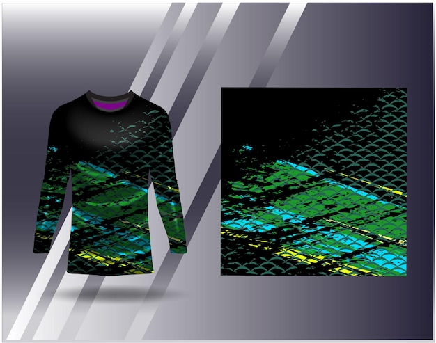 Tshirt sports abstract texture jersey design for racing  soccer  gaming  motocross  gaming  cycling