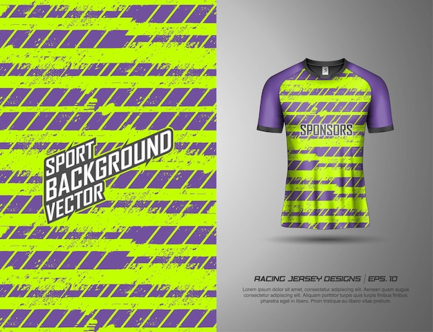 Tshirt sports design for racing, jersey, cycling, football, gaming