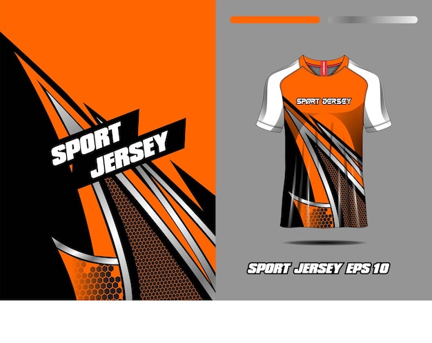 Tshirt sports grunge texture background for soccer jersey downhill cycling football gaming orange