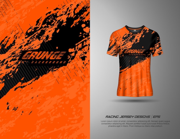 Tshirt sports grunge texture background for soccer jersey downhill cycling football gaming