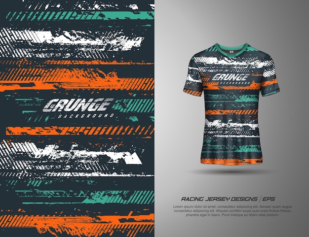 Tshirt sports grunge texture background for soccer jersey downhill cycling football gaming