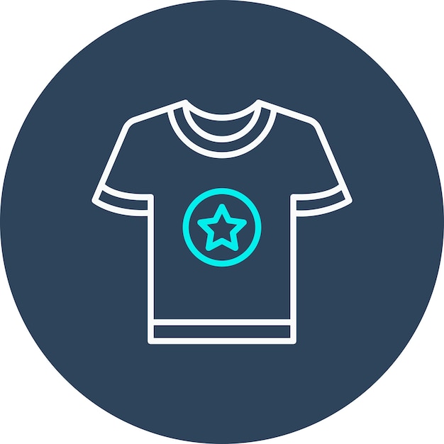 Tshirt vector icon Can be used for Sewing iconset