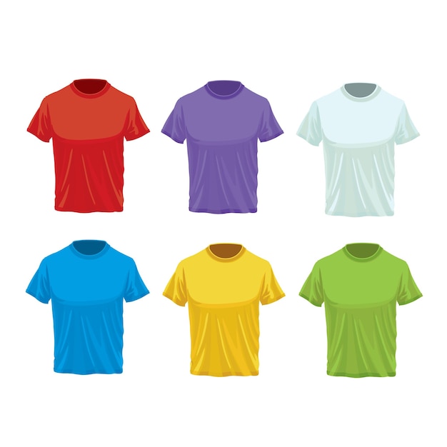 tshirt vector set collection vector illustration