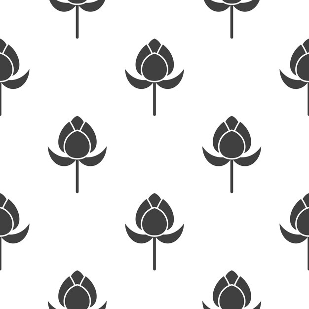 Tulip icon illustration