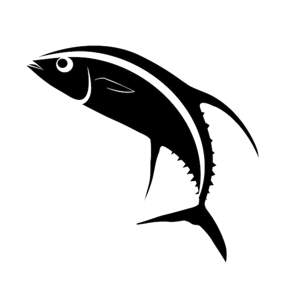 Tuna fish icon vector