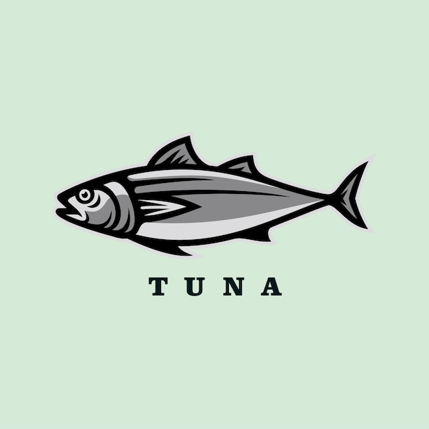 tuna fish vector illustration