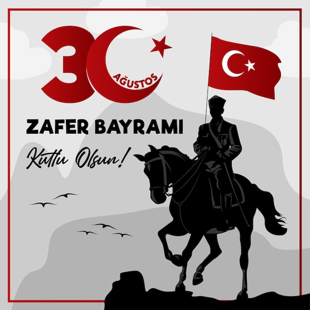 turkey happy august thirty victory day ataturk