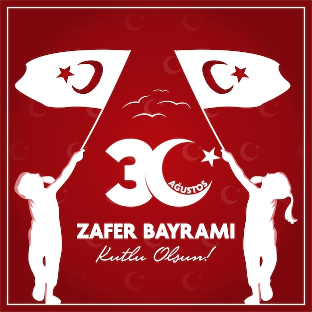 turkey happy august thirty victory day