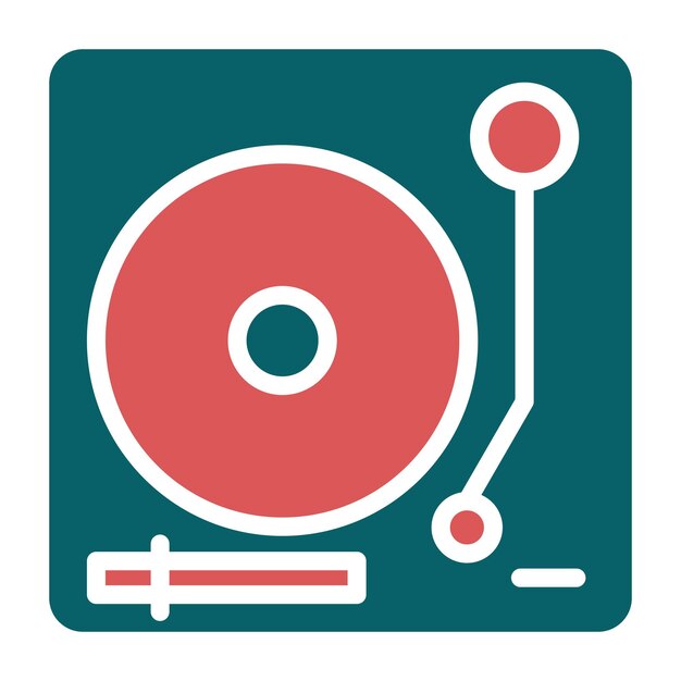 Turntable Icon Style