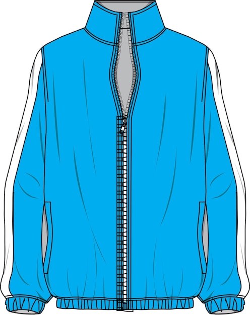 Turquoise Sports Jacket