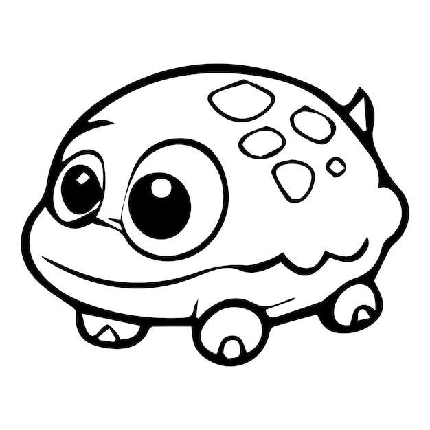 turtle vector design line