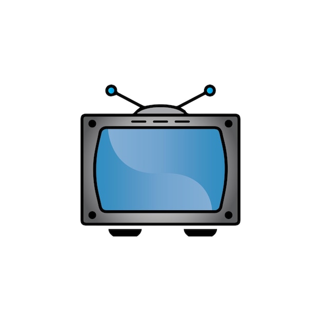 TV LCD LED monitor icon vector illustration