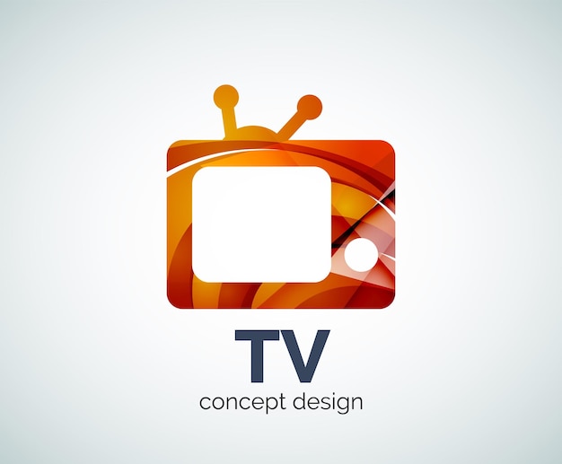 TV logo template