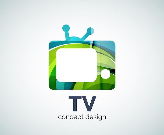 TV logo template