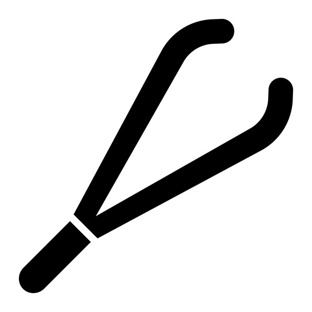 Tweezers Vector Icon Design Illustration