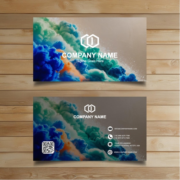 Vector two banners with the word company name quot company quot on the bottom