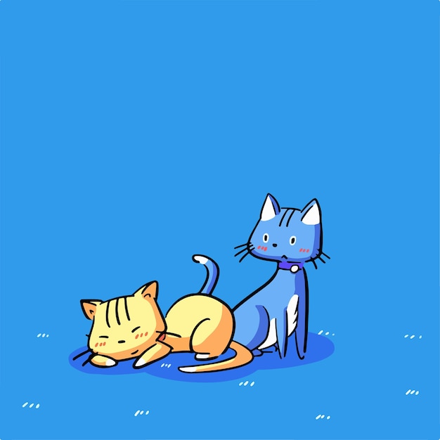 two cat