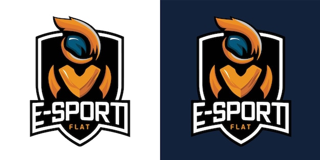 two colorful logo for an e fifofofofofox logo