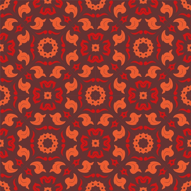 Two colors pattern ornament shape. Simple seamless abstract background