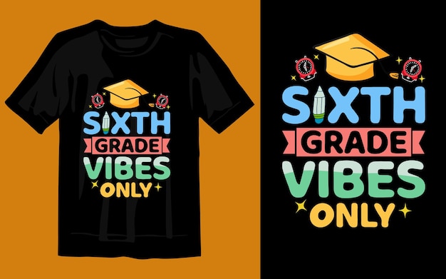 typography back to school t-shirt design print ready,