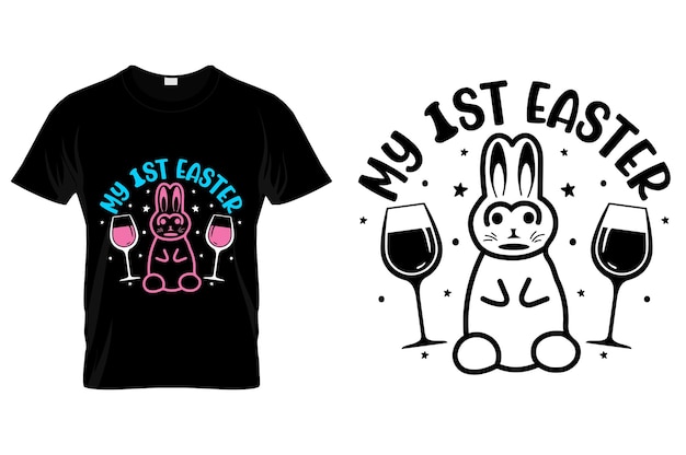 Typography Easter Day Svg Crafts TShirt Designs Vector easter svgeaster bunny svgkids easter