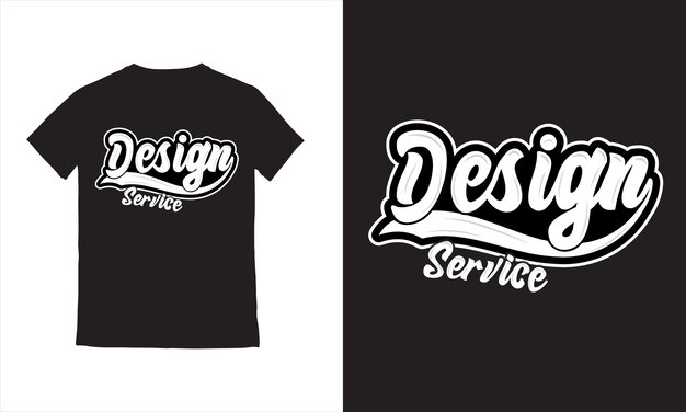 Vector typography tshirt design