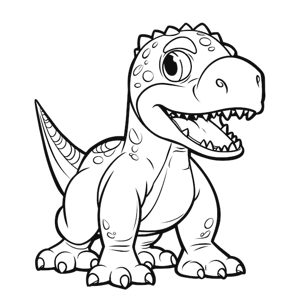 tyrannosaurus rex coloring pages for kid