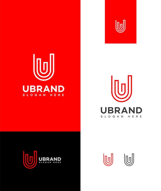 U Letter Logo Icon Brand Identity Sign Symbol Template