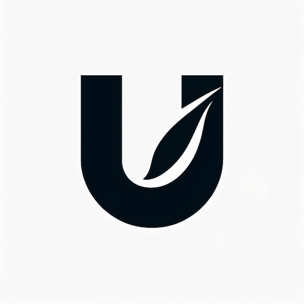 u letter logo vector