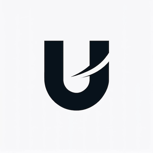 u letter logo vector