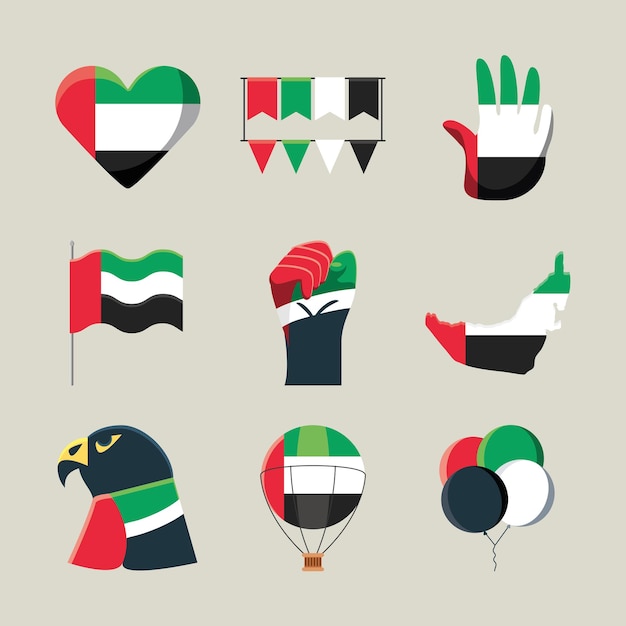 Uae flags icons