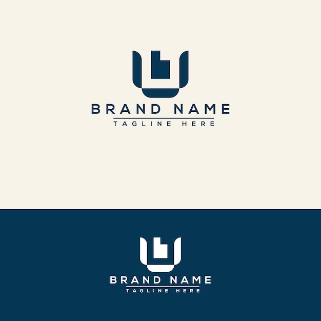 UB Logo Design Template Vector Graphic Branding Element.