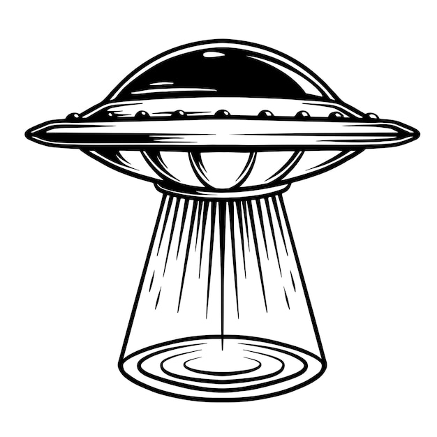 UFO vector illustration