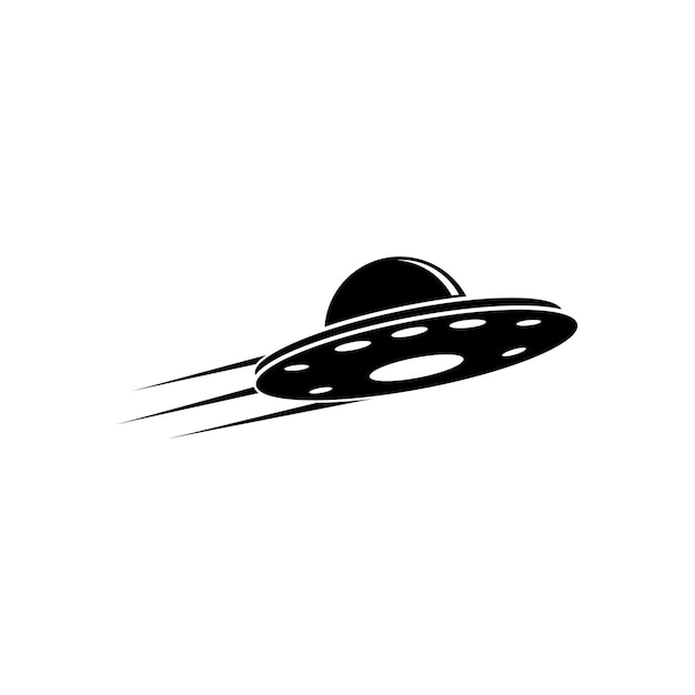 UFO vector logo template illustration design