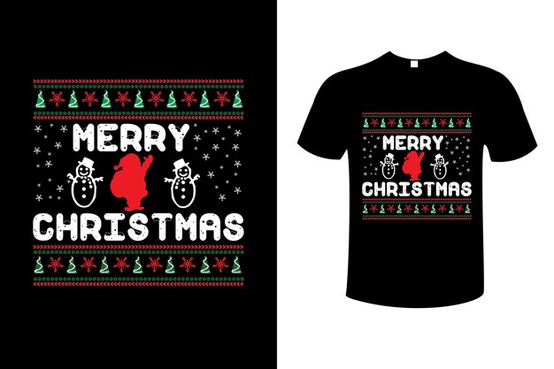 ugly Christmas sweater vector design