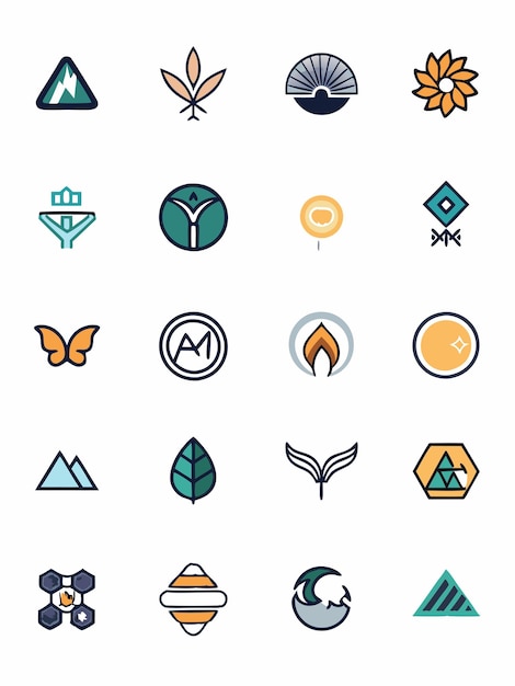 UI Icons vector graphics illustration EPS source file format lossless scaling icon design