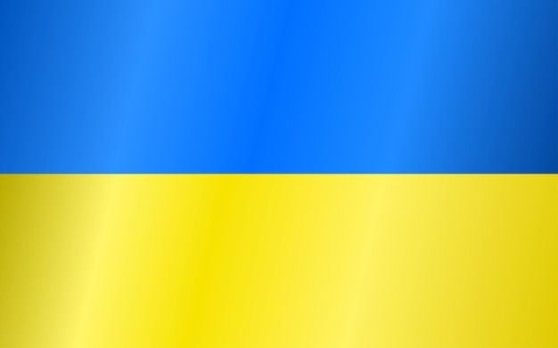 Ukraine flag background Blue and yellow color Save Ukraine Concept of confrontation