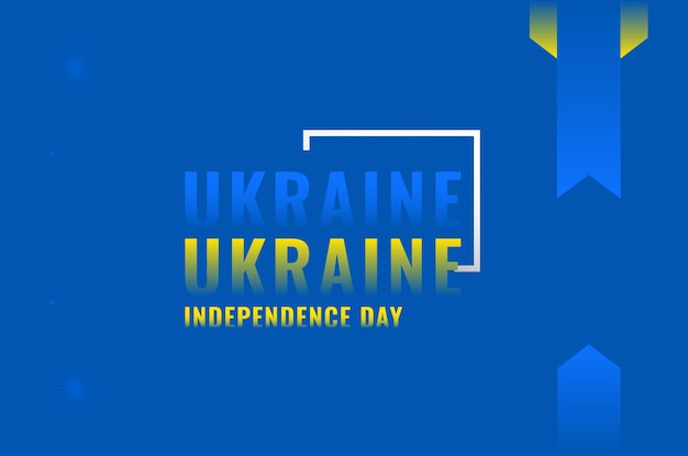 Ukraine Independence Day Design Celebrate