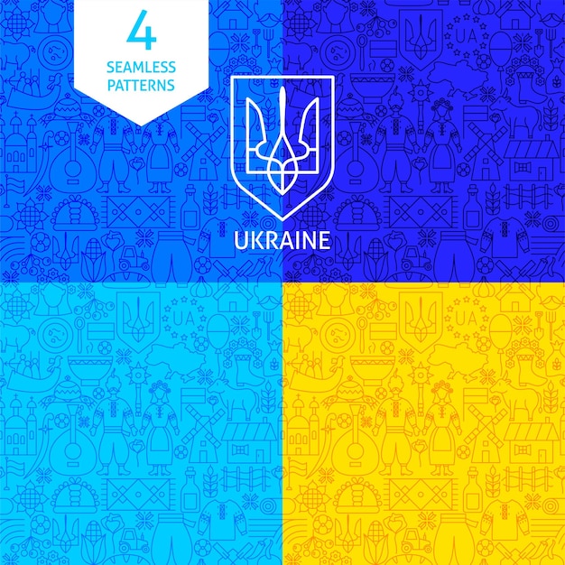 Ukraine Line Patterns