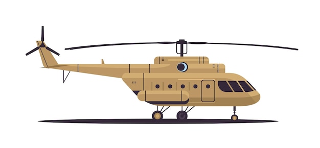 Ukrainian camouflaged attack helicopter special battle transport military equipment concept