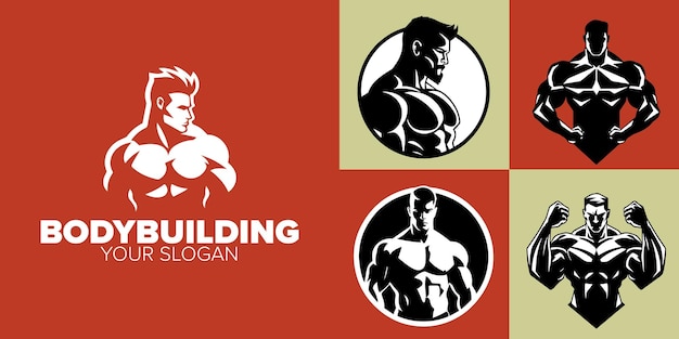 Ultimate Fitness Logo Set Empower Your Brand with Modern Gym Logos amp Bodybuilding Vector Design